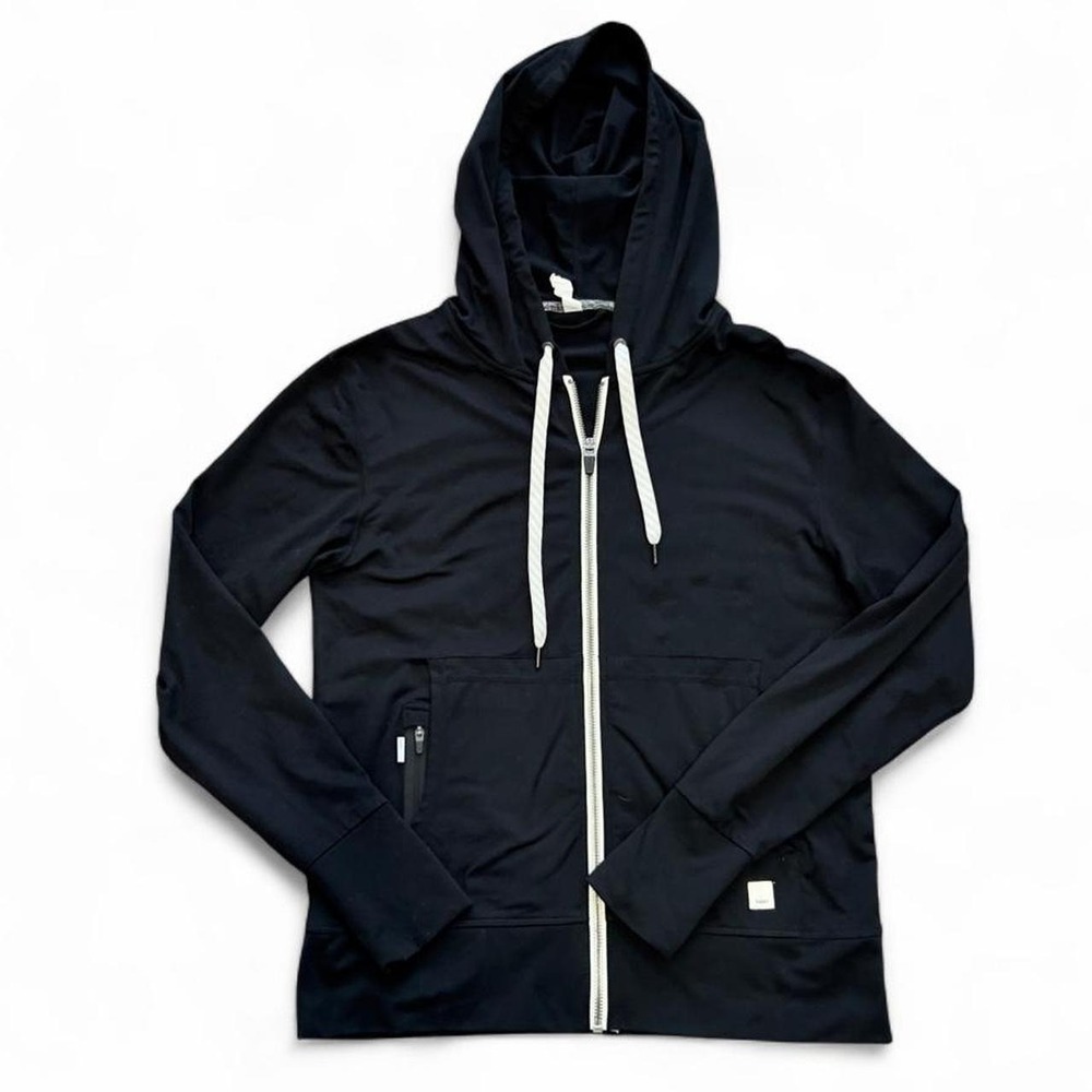 Vuori Women's Halo Performance Hoodie 2.0 Black Size XS Full Zip Jacket